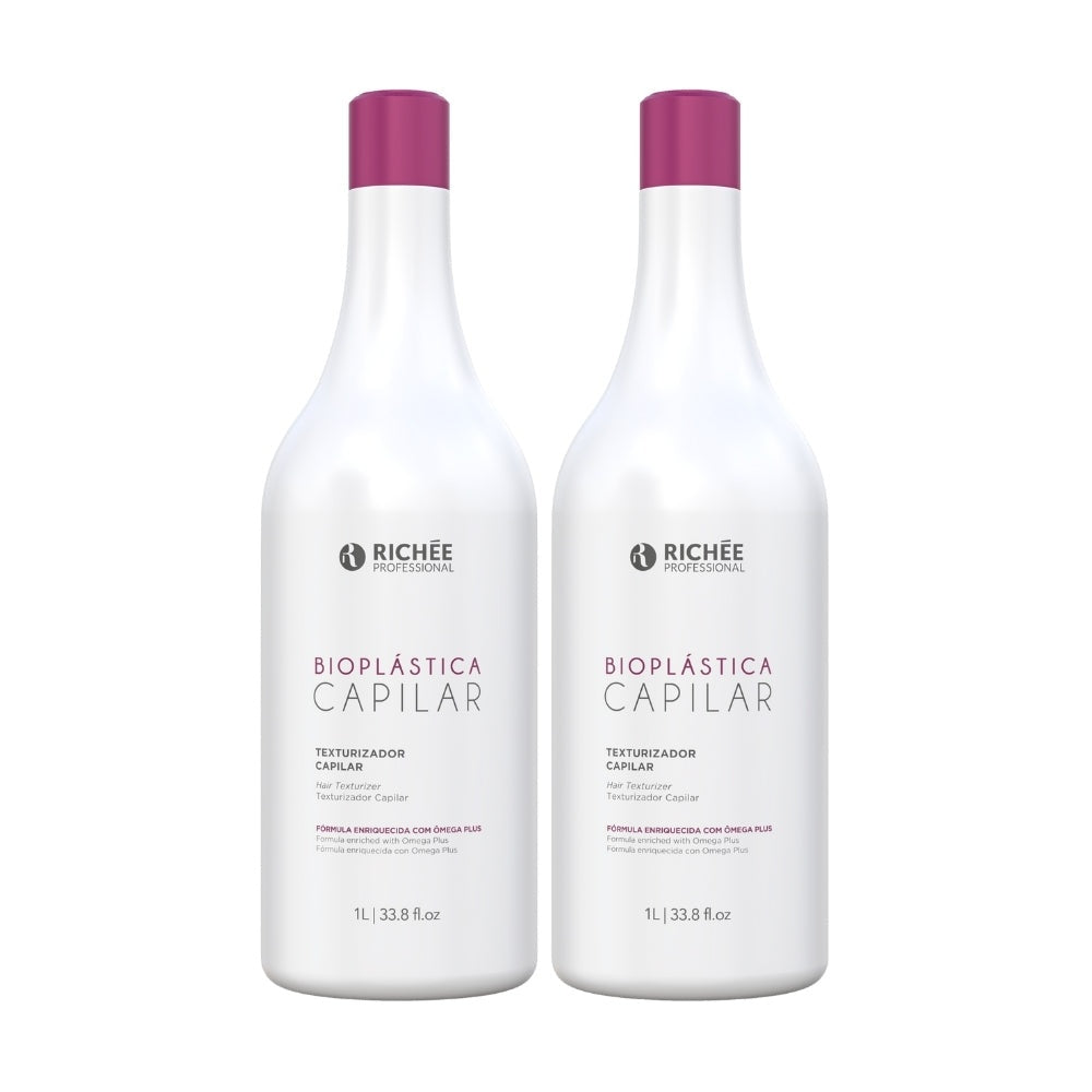 Set Shampoo Antirückstände + Texturizer Bioplastica (2x1L)