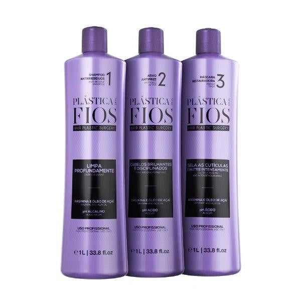 Cadiveu Plástica dos Fios Kit 3x1L