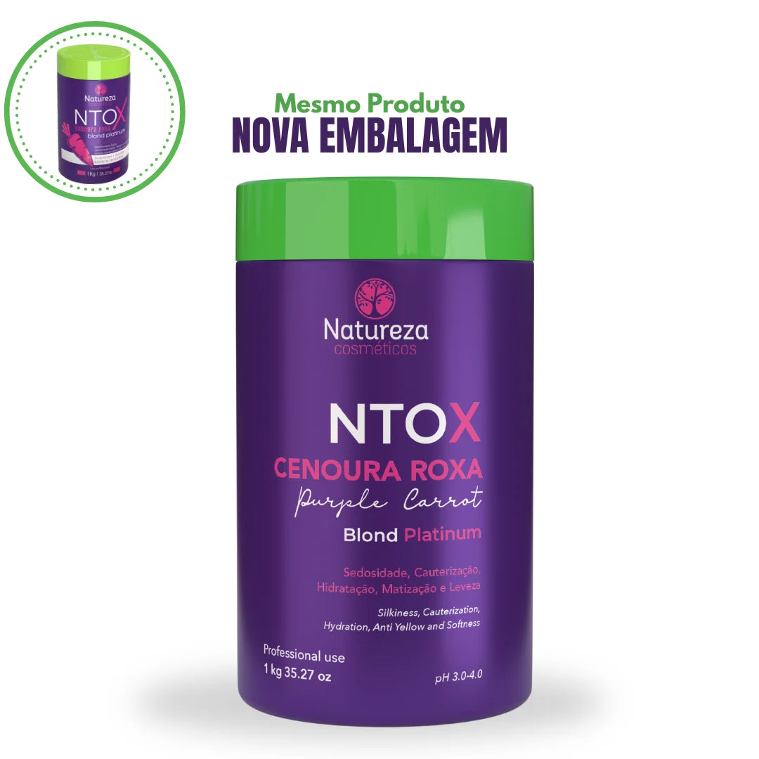 Ntox Purple Carrot 1kg - Natureza Cosméticos
