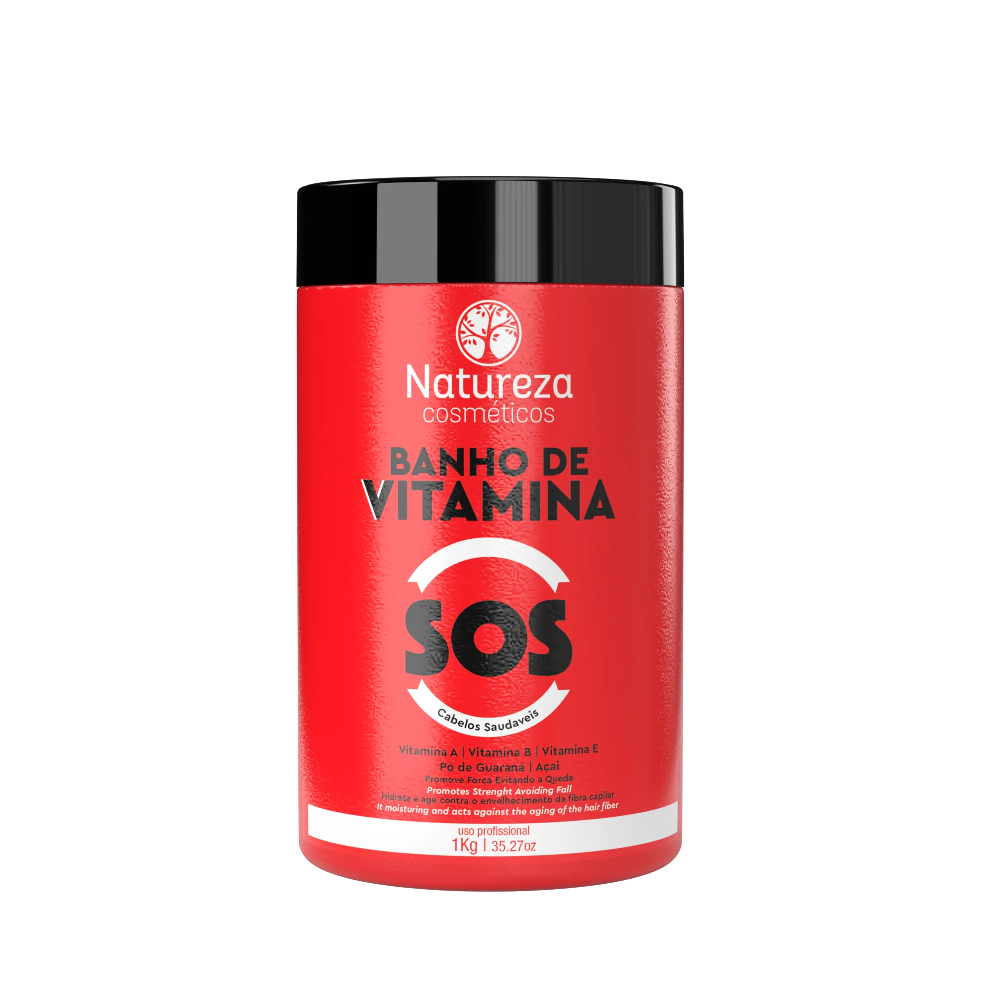 SOS Vitaminen-Badekur 1kg - Natureza Cosméticos