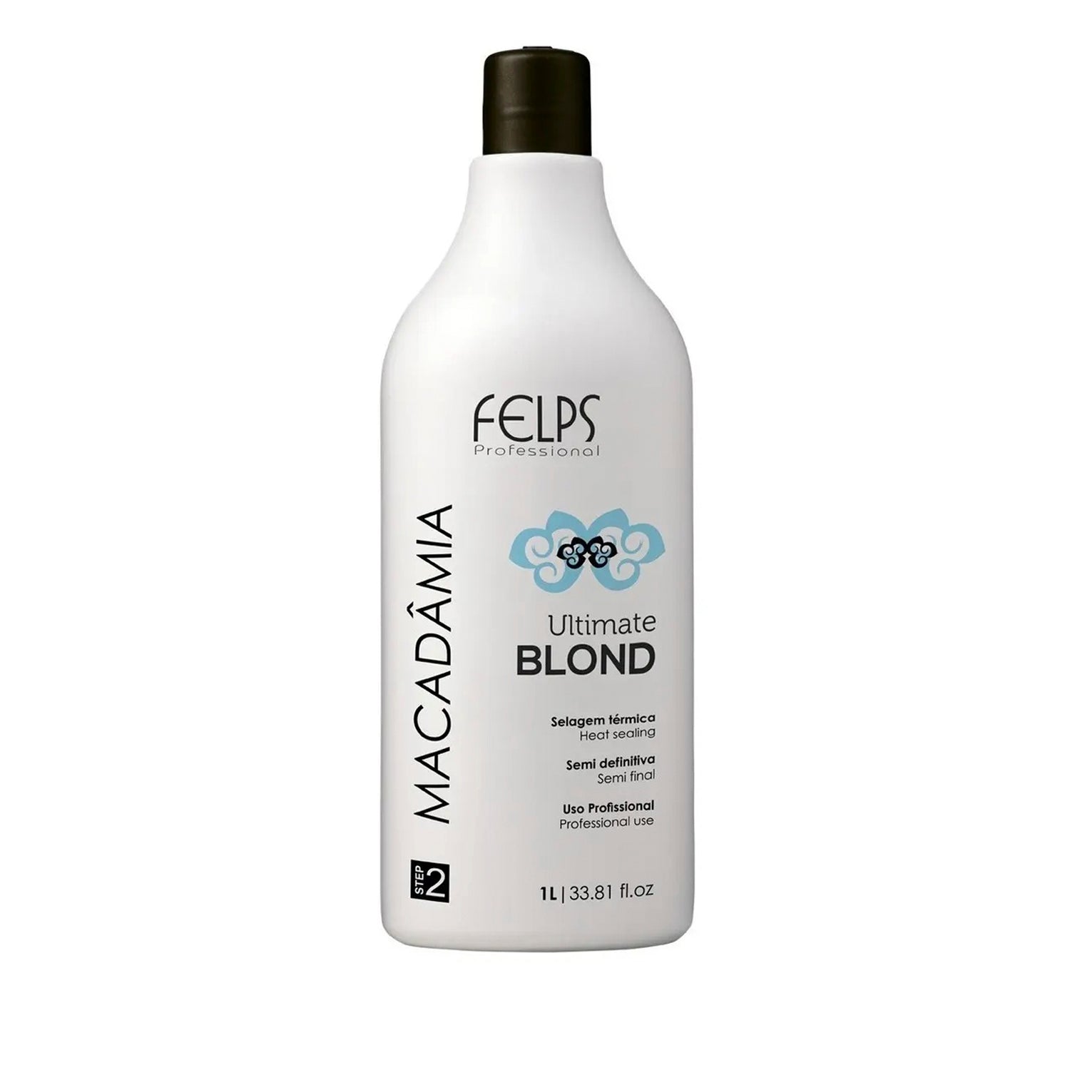 Felps Macadâmia Ultimate Blond Selagem Térmica 1 Litro