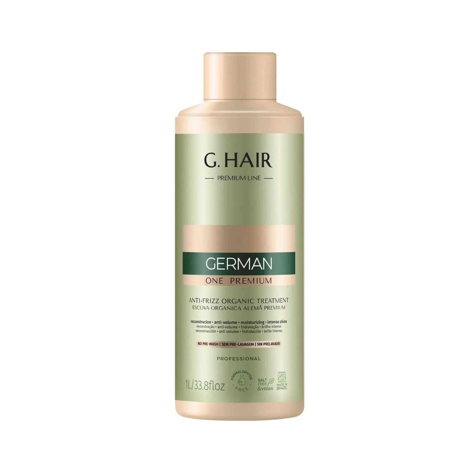 Escova Progressiva Organica One Premium German Litro Ghair