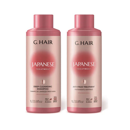 Japanese Straightening Treatment (Progressive Brush) – 2 x 1 Liter