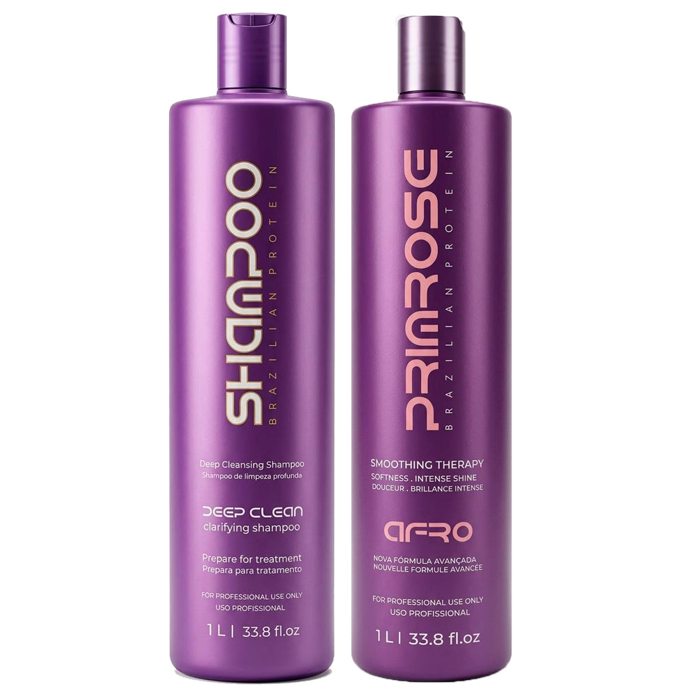 a Rose Afro Keratin Primerose plus Shampoo Florensa 2X L - Florensa Brasi